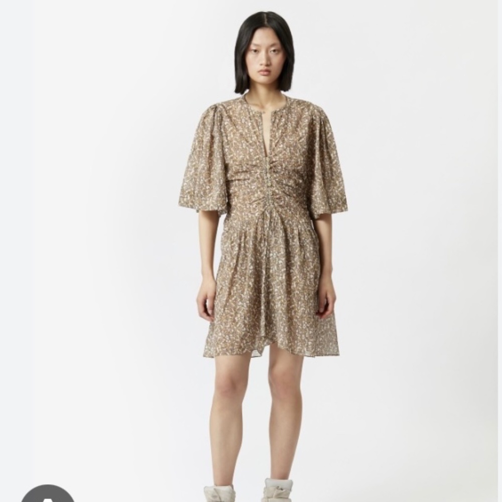 Isabel Marant Etoile Larili dress khaki